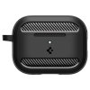 Etui Spigen Rugged Armor do Apple AirPods Pro 3 – Głęboka Matowa Czerń (Matte Black)